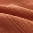 Musselin-Bettwäsche Manisa Terrakotta, 100% Baumwolle | URBANARA Renforcé-Bettwäsche