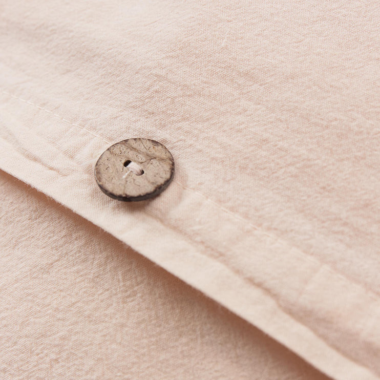 Musselin-Bettwäsche Manisa Zartrosa, 100% Baumwolle | Hochwertige Wohnaccessoires