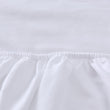 Spannbettlaken Millau Weiß, 100% Baumwolle | URBANARA Spannbettlaken