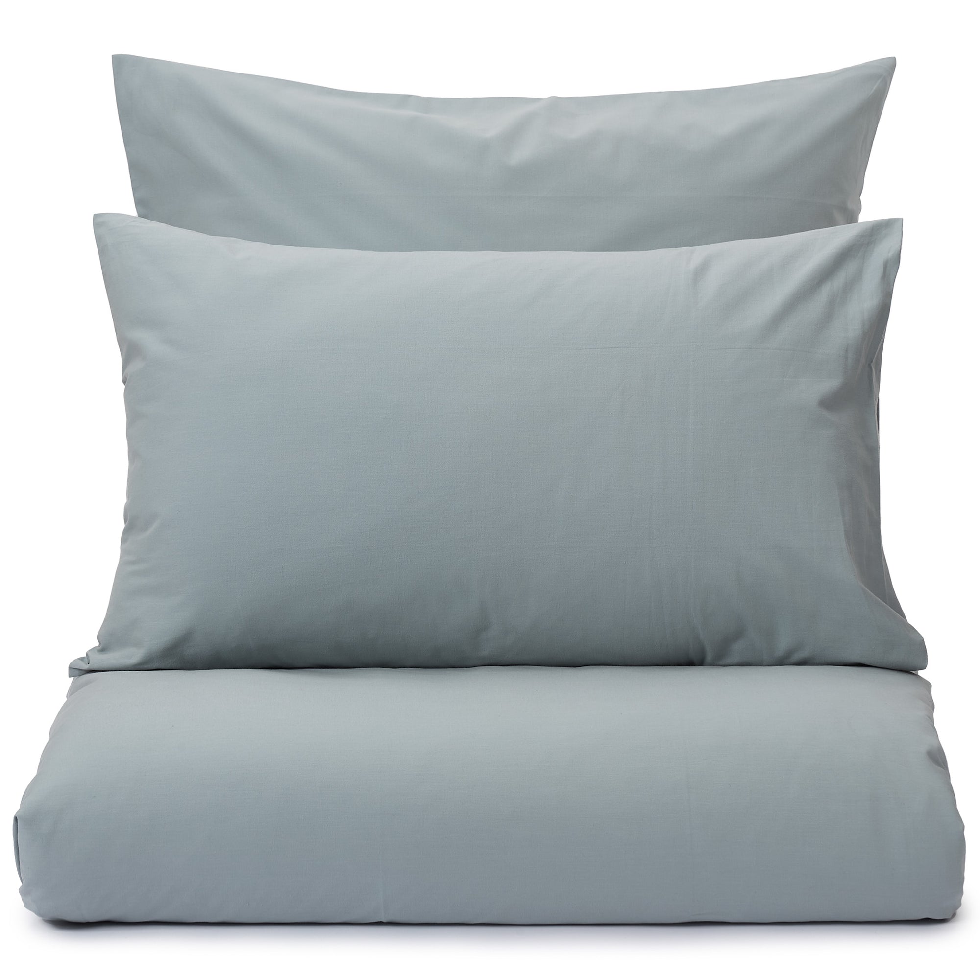 Bettwäsche-Set Mata, Grüngrau | URBANARA