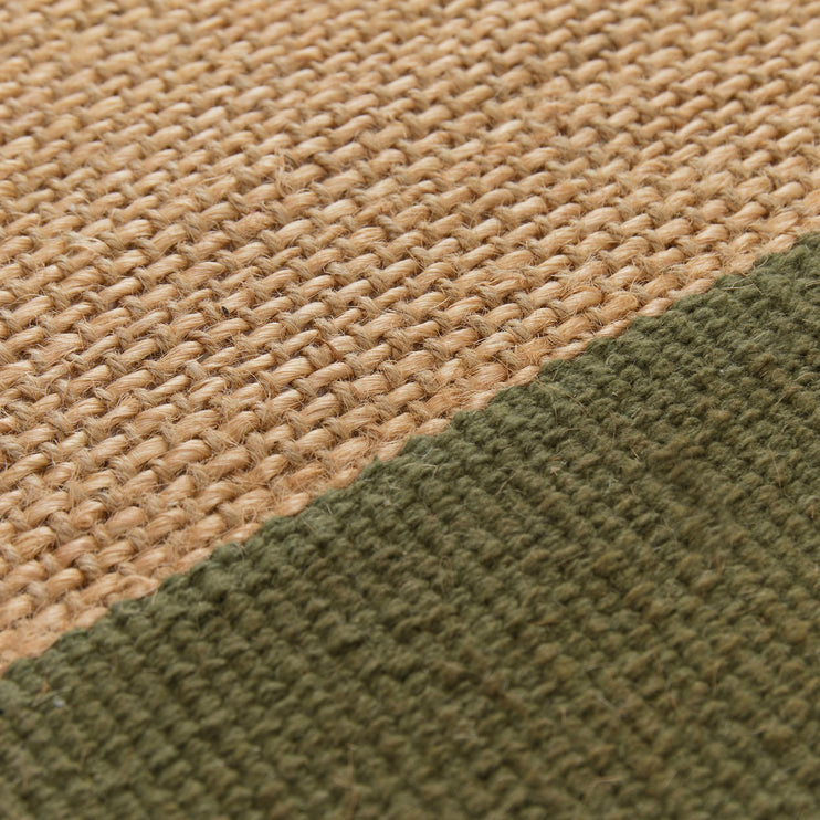 Baumwoll-Juteteppich Mela [Kiefer & Natur & Naturweiß]