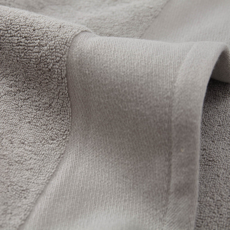 Handtuch Merouco Hellgrau, 100% Bio-Baumwolle | Hochwertige Wohnaccessoires