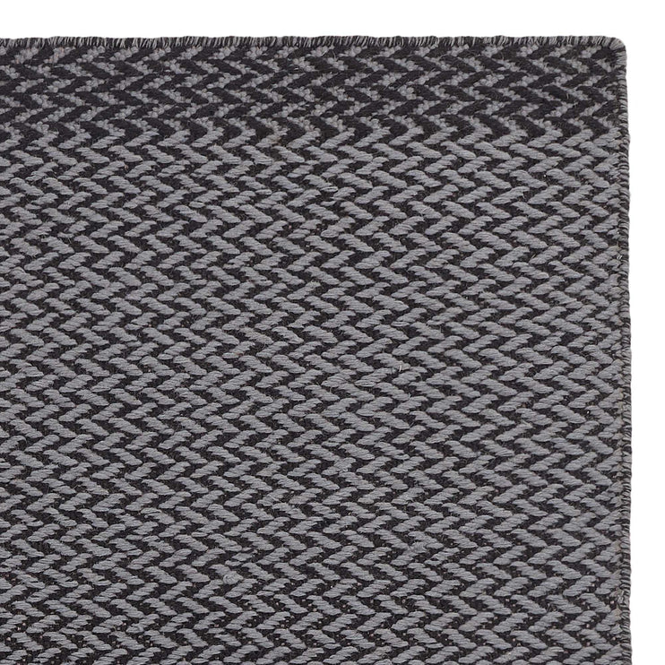Teppich Modiya, Grau & Hellgrau, 100% Wolle