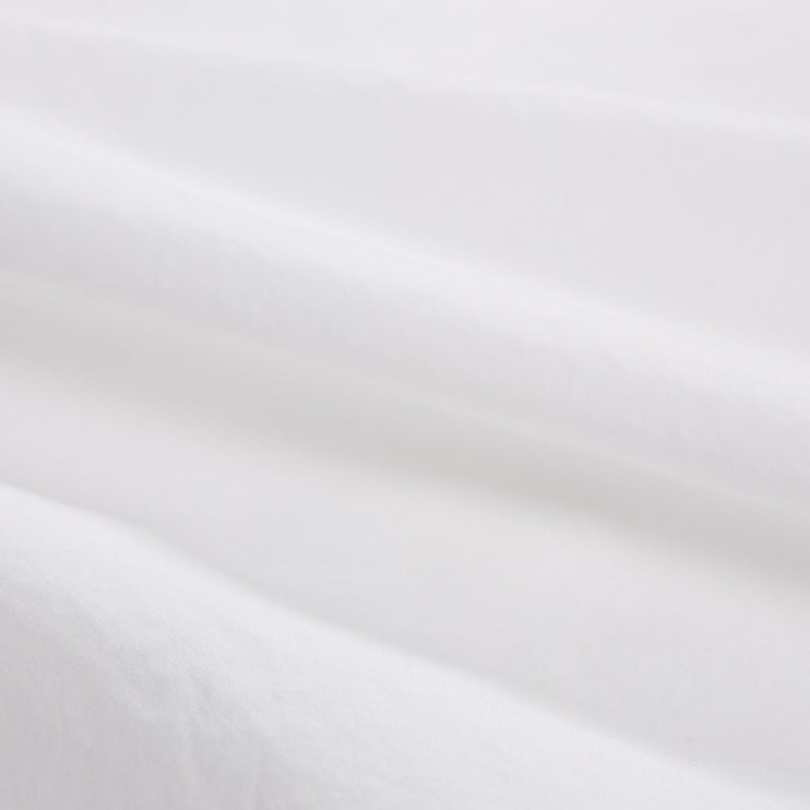 Kissenbezug Moledo Weiß, 100% Bio-Baumwolle | Hochwertige Wohnaccessoires