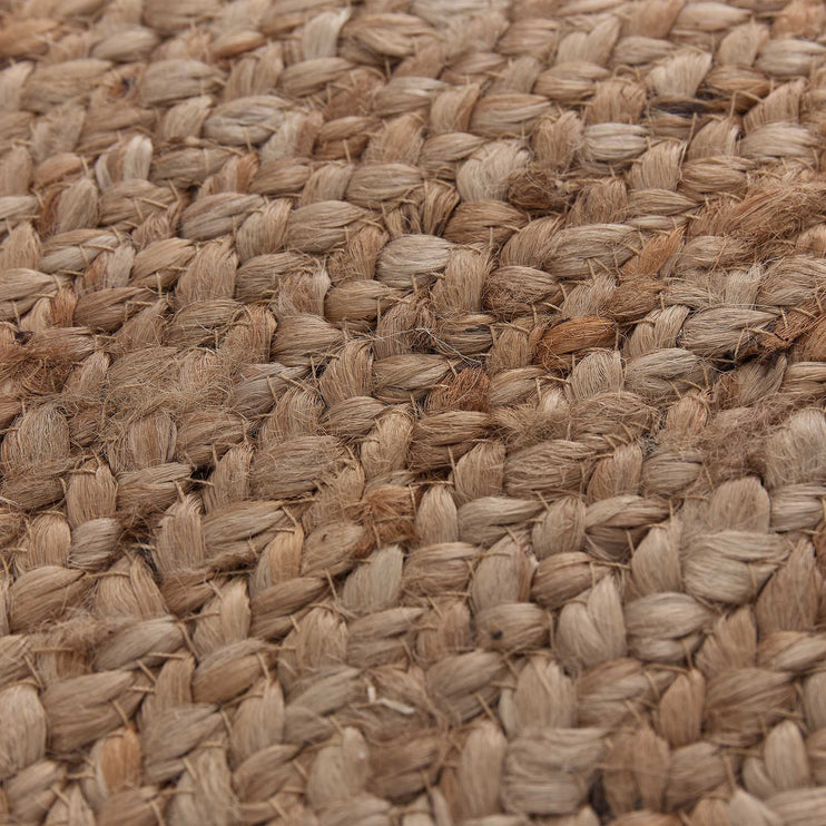Fußmatte Nandi Natur, 100% Jute | Hochwertige Wohnaccessoires