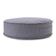 Pouf Nashik Taubenblau, 100% Baumwolle