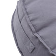 Pouf Nashik Taubenblau, 100% Baumwolle | URBANARA Hocker & Poufs