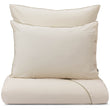 Bettdeckenbezug Navaro Natur & Pistazie, 100% Baumwolle