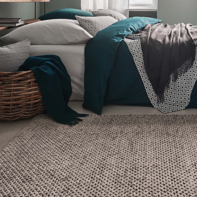 Teppich Lona in Grau-Melange & Elfenbein | Schöne Ideen für Ihr Zuhause | URBANARA