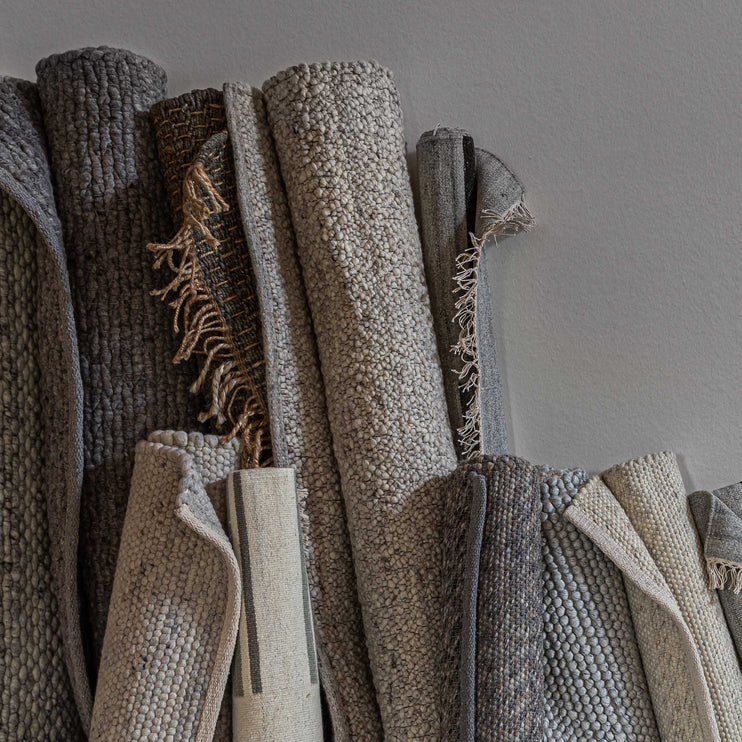 Teppich Nunja in Creme-Melange & Braun Melange | Schöne Ideen für Ihr Zuhause | URBANARA