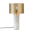 Tischlampe Nindra Messing, 100% Messing | URBANARA Tischleuchten