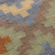 Teppich Nobu, Terrakotta & Salbeigrün & Nebelblau, 100% Recyceltes PET | URBANARA Outdoor-Teppiche