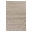 Teppich Nunja Creme-Melange & Braun Melange, 70% Wolle & 30% Jute | URBANARA Wollteppiche