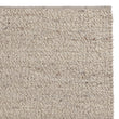 Teppich Nunja Creme-Melange & Braun Melange, 70% Wolle & 30% Jute