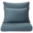 Satin-Bettwäsche Oufeiro Blasses Petrol, 100% Bio-Baumwolle