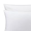 Satin-Bettwäsche Oufeiro Weiß, 100% Bio-Baumwolle | URBANARA Satin-Bettwäsche