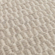 Teppich Overod Hellgrau & Eierschale, 100% Schurwolle & 50% Baumwolle | Hochwertige Wohnaccessoires