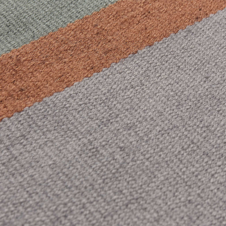 Outdoor-Teppich Padra [Graugrün/Grau/Schlamm]