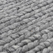 Teppich Palama Grau-Melange, 50% Wolle & 50% Viskose | Hochwertige Wohnaccessoires
