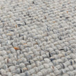 Teppich Palasi Grau-Melange & Anthrazit-Melange, 70% Wolle & 30% Polyester | Hochwertige Wohnaccessoires