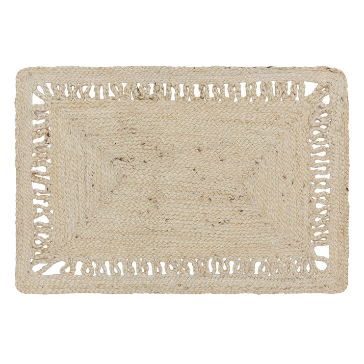 Fussmatte Pamra Elfenbein, 100% Jute