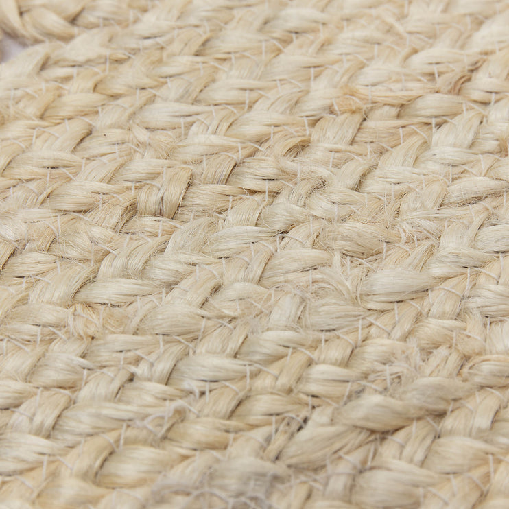 Fussmatte Pamra, Elfenbein, 100% Jute | URBANARA Fußmatten