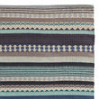 Läufer Patewa Petrol & Hellblau & Grau & Eierschale, 100% Baumwolle
