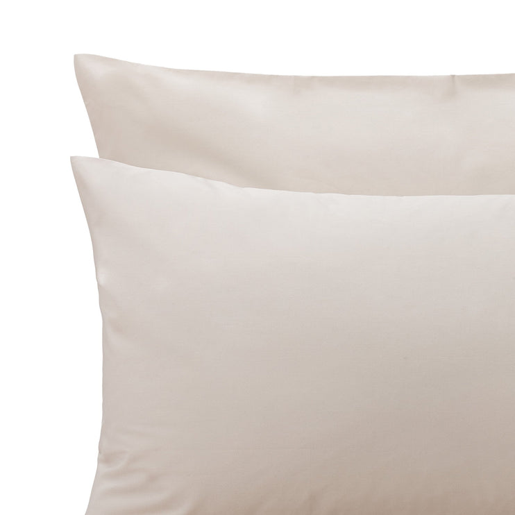 Bettdeckenbezug Perpignan, Natur, 100% gekämmte Baumwolle | URBANARA Perkal-Bettwäsche