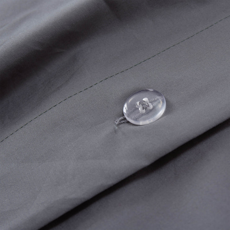 Kissenbezug Perpignan Grau, 100% gekämmte Baumwolle | Hochwertige Wohnaccessoires