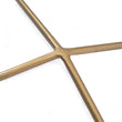 Stehlampe Posal, Messing & Moosgrün, 100% Metall & 100% Samt | Hochwertige Wohnaccessoires
