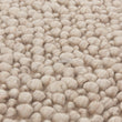 Teppich Ravi Mix Creme-Melange, 70% Wolle & 10% Viskose & 20% Baumwolle | Hochwertige Wohnaccessoires