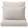 Bettdeckenbezug Ravia Natur, 50% Recyceltes Leinen & 50% Baumwolle