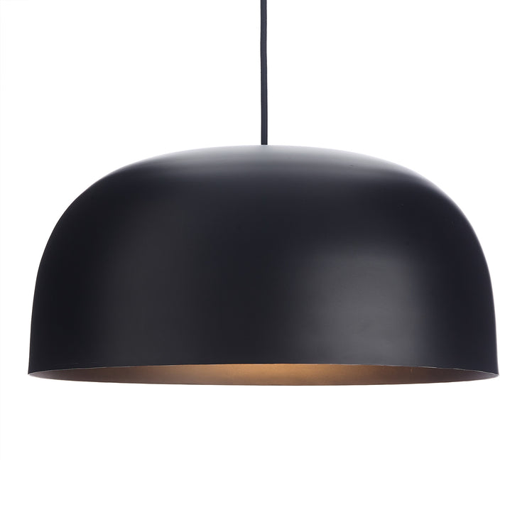 Pendelleuchte Sadum Schwarz, 100% Metall | URBANARA Pendelleuchten