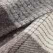 Decke Salos, Grau, 50% Alpakawolle & 50% Lammwolle | Hochwertige Wohnaccessoires