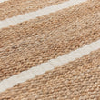 Hanf-Fußmatte Sankra Natur & Elfenbein, 90% Hanf & 10% Wolle | Hochwertige Wohnaccessoires