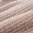 Wolldecke Santaka Rouge & Eierschale, 100% Schurwolle | Hochwertige Wohnaccessoires