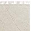Teppich Senha Naturweiß, 100% Wolle