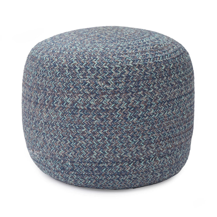 Pouf Shopal, Blau, 100% Baumwolle