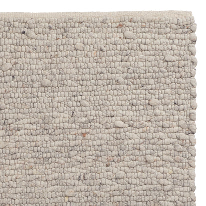 Teppich Sihora Sand-Melange, 60% Wolle & 40% Baumwolle