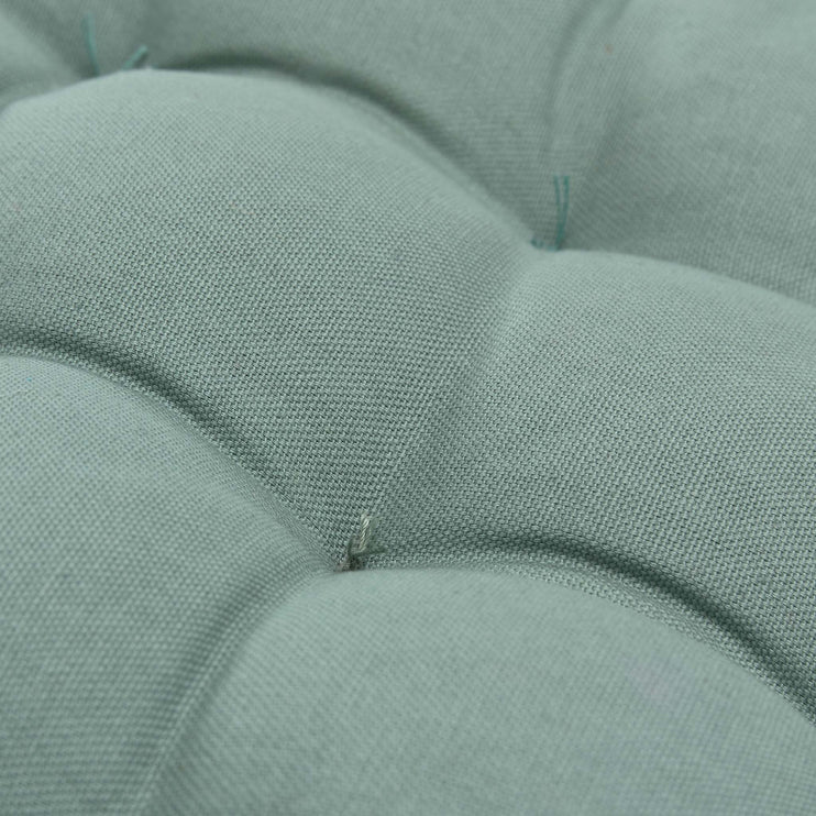 Bodenkissen Silna Helles Grüngrau, 100% Baumwolle & 100% Polyester | Hochwertige Wohnaccessoires