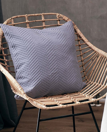 Lixa Cushion Cover pigeon blue, 100% cotton