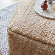 Jute-Pouf Sanchi [Natur]