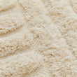Baumwollteppich Surani [Naturweiß]