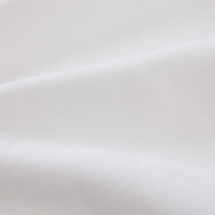 Leinen / Tencel-Bettwäsche Torreira Weiß, 60% Leinen & 40% Tencel | URBANARA Leinen-Bettwäsche