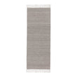 Läufer Udaka Hellgrau-Melange, 100% PET | URBANARA Gartenaccessories