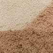 Baumwoll-Kinderteppich Varini [Sand & Naturweiß]