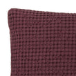 Kissen Veiros Sao Weinrot, 100% Baumwolle | Hochwertige Wohnaccessoires