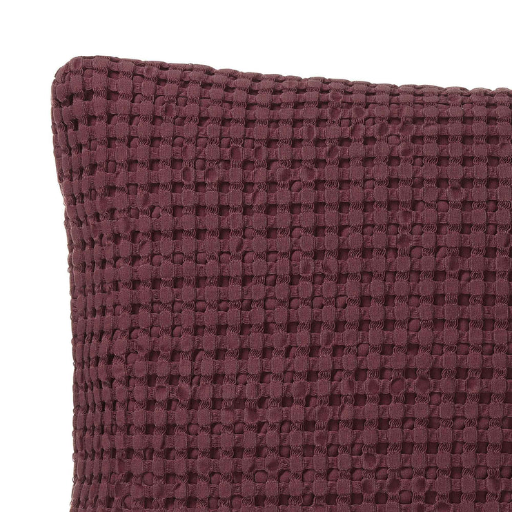Kissen Veiros Sao Weinrot, 100% Baumwolle | Hochwertige Wohnaccessoires