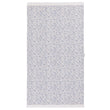 Strandtuch Verin, Eierschale & Ultramarinblau & Rosa, 100% Baumwolle