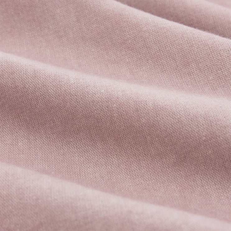 Flanell-Spannbettlaken Vilar Helles Mauve, 100% Bio-Baumwolle | Hochwertige Wohnaccessoires